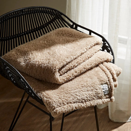 Sherpa Teddy Bear Throw