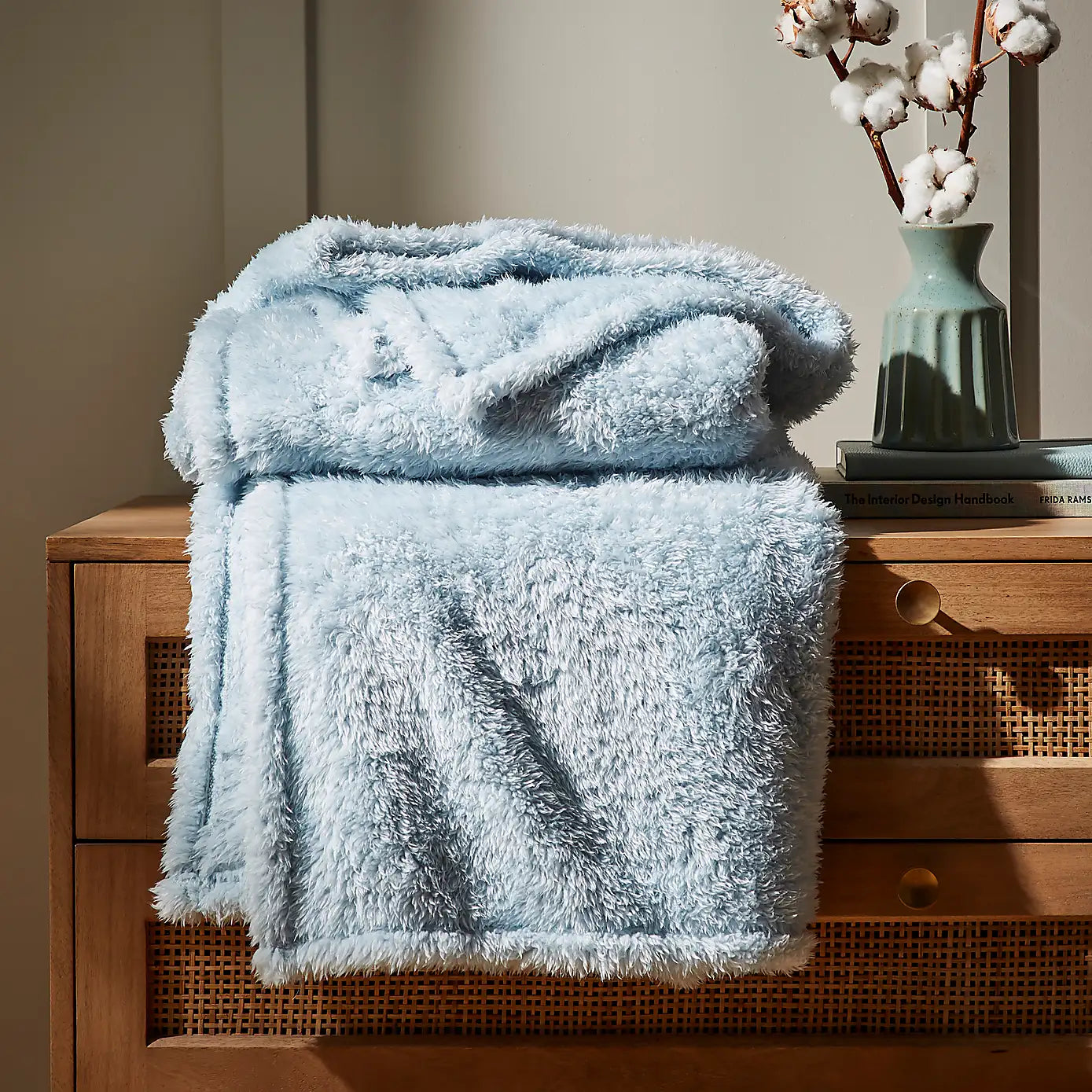 Sherpa Teddy Bear Throw