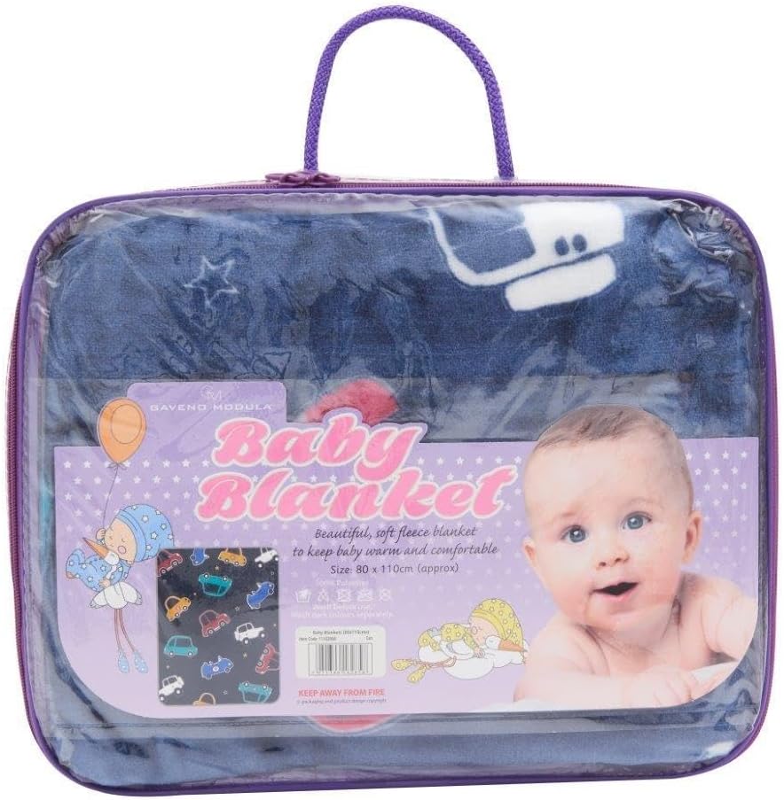 Cars Soft Fleece Baby Blanket