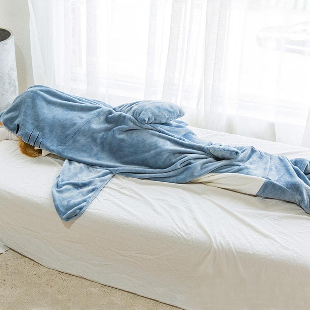 Shark Hoodie Wearable Blanket