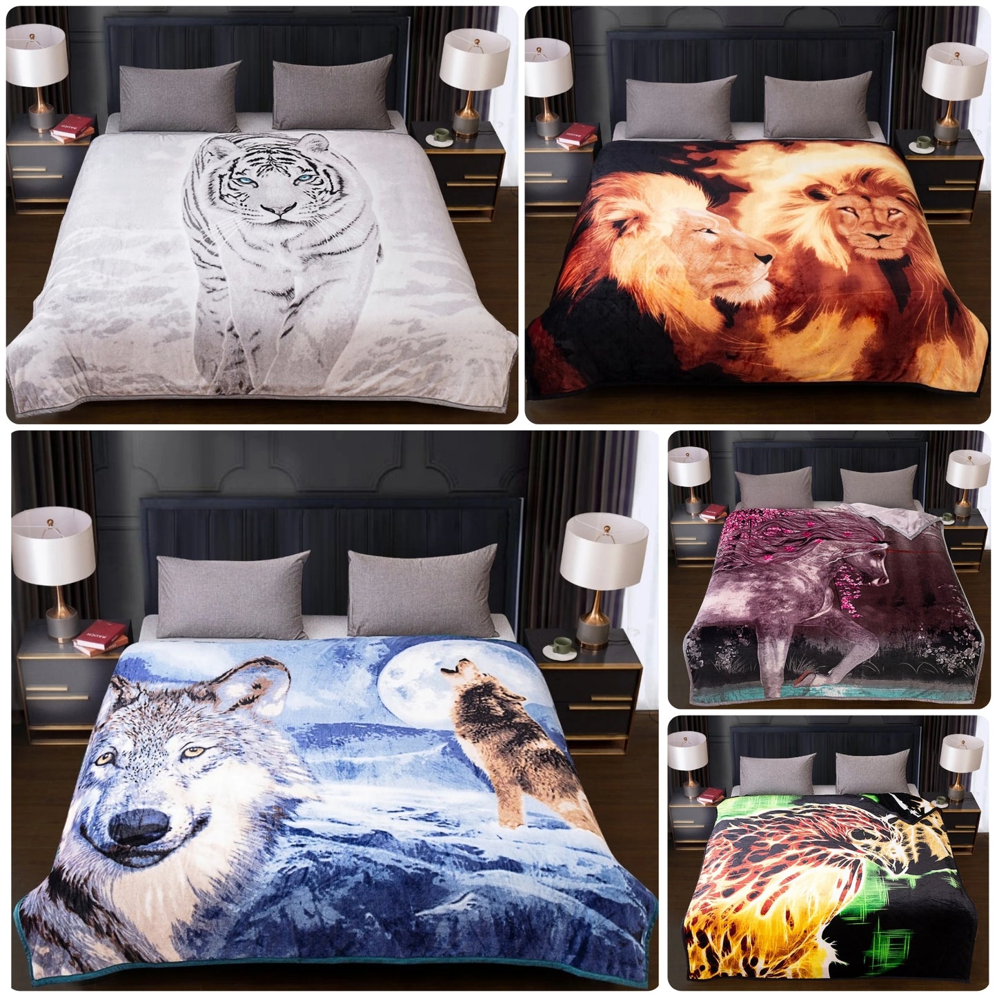 Super Soft Fleece Animal Blanket