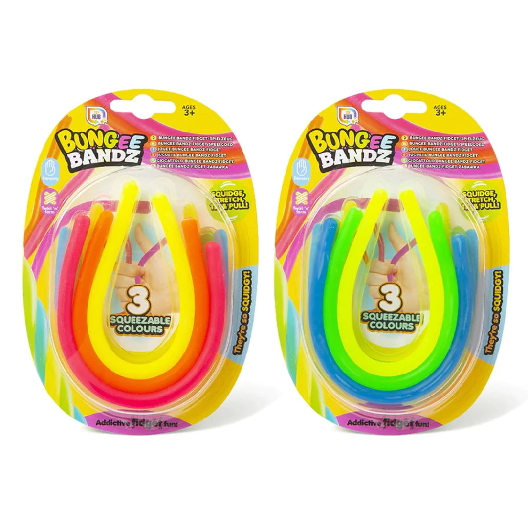 Bungee Bandz Sensory Monkey Noodles x3 pack