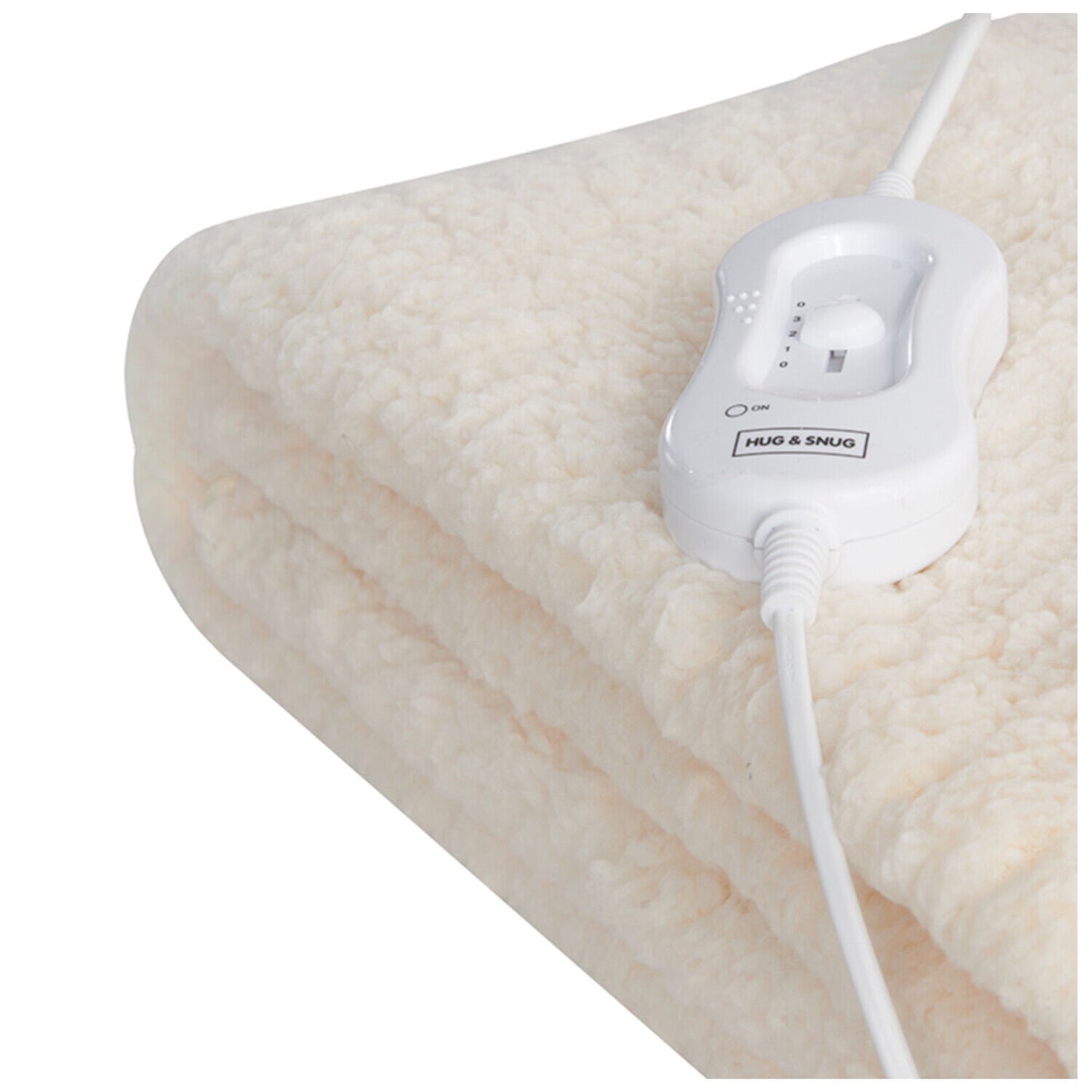 Teddy Fleece Electric Heated Comfort Control Under Blanket