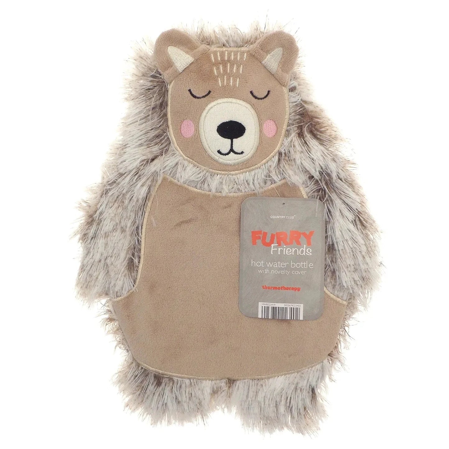 Furry Friends Animal Hot Water Bottle