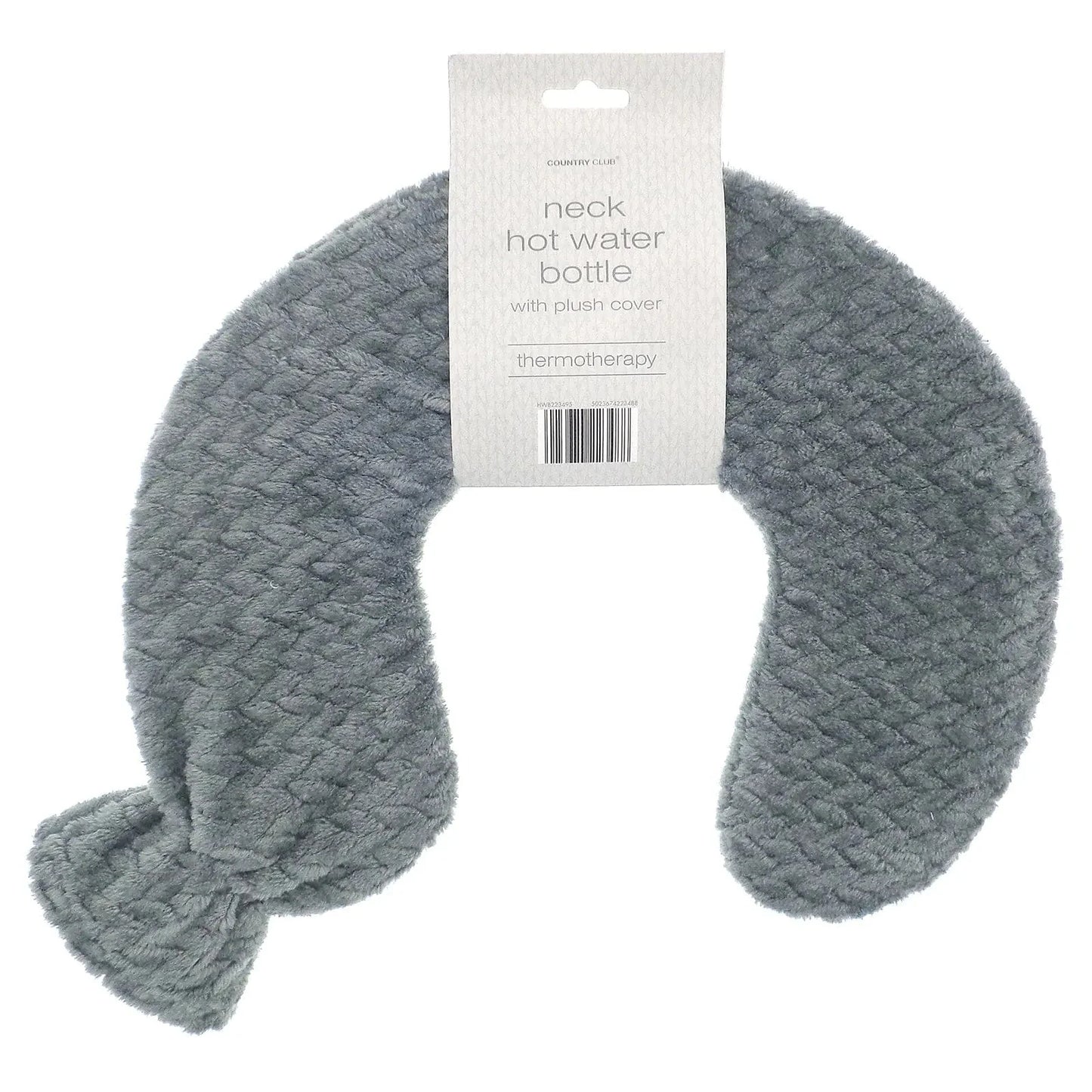 Neck Hot Water Bottle with Soft Plush Cover