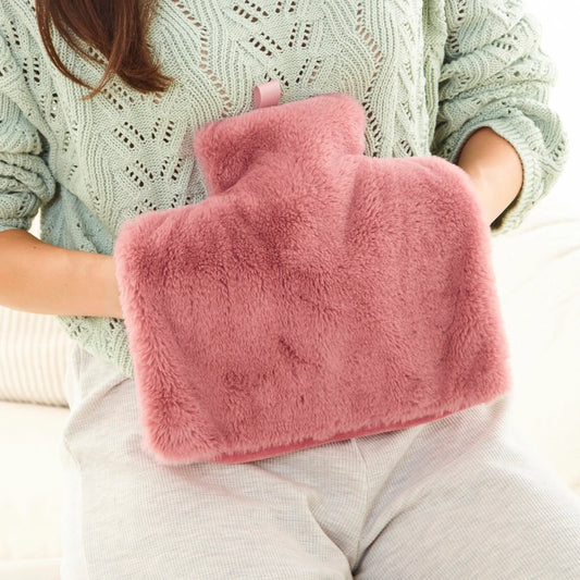 Hand Warmer Hot Water Bottle with Pocket