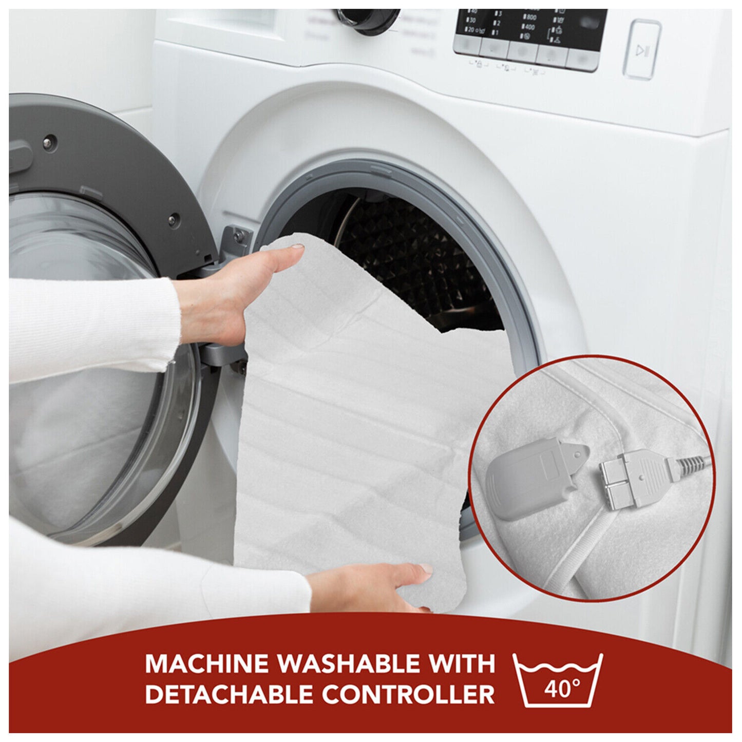 Electric Heated Comfort Control Under Blanket