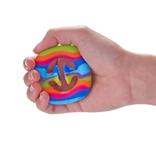 Fidget Snapper Suction Rainbow Keyring