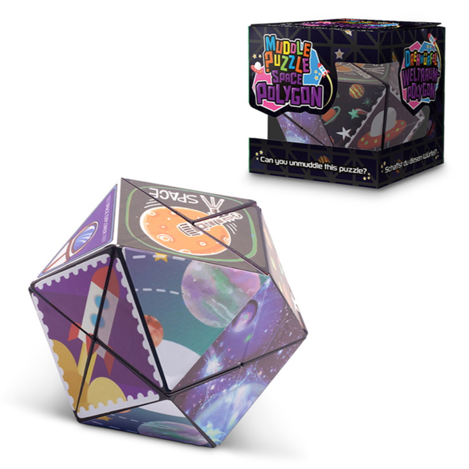 Space Polygon Fidget Puzzle