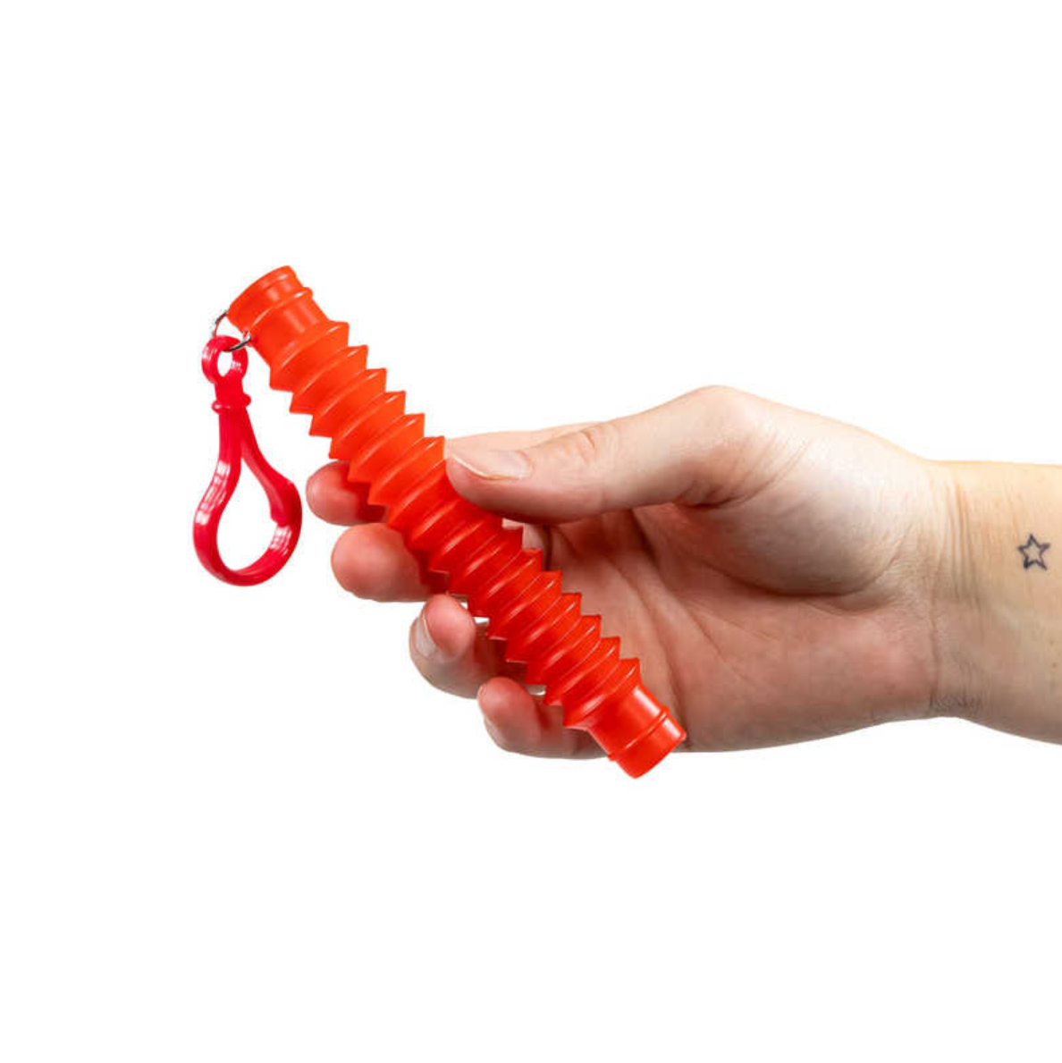 Mini Keyring Pop Tube Fidget Toy Keyring