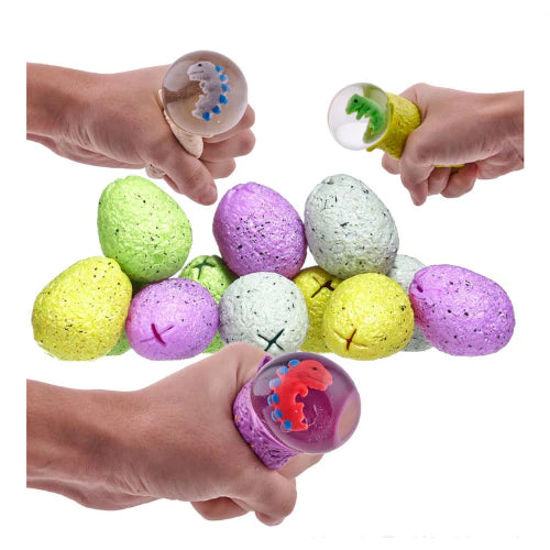 Squishy Dinosaur Eggs Sensory Tactile Toy