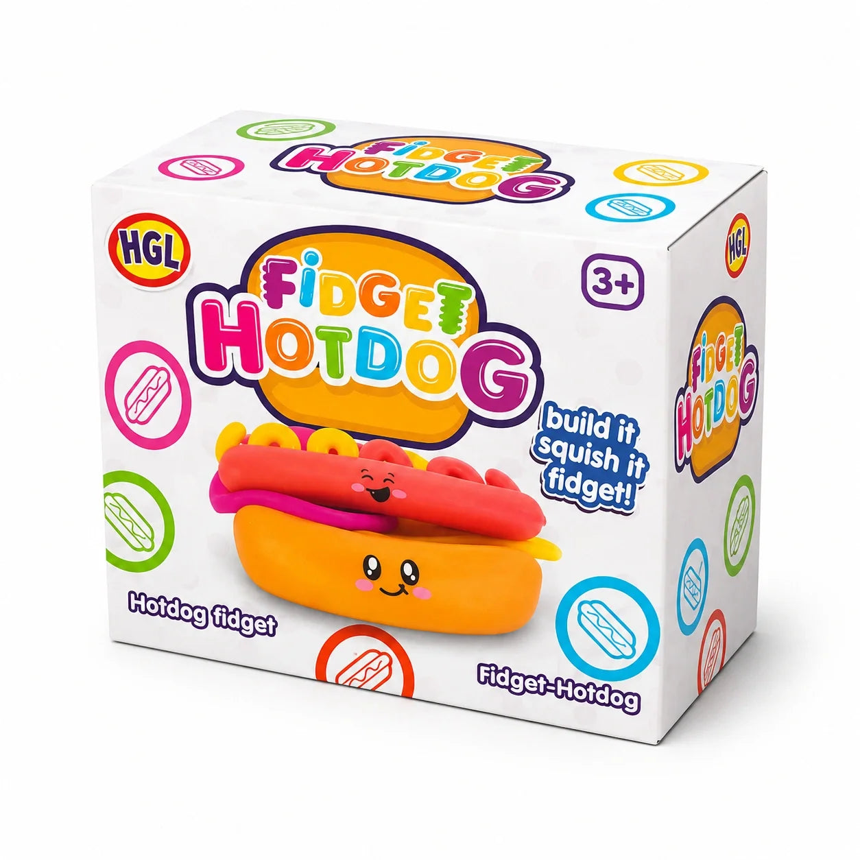 *NEW* HGL Squishy Fidget Hot Dog