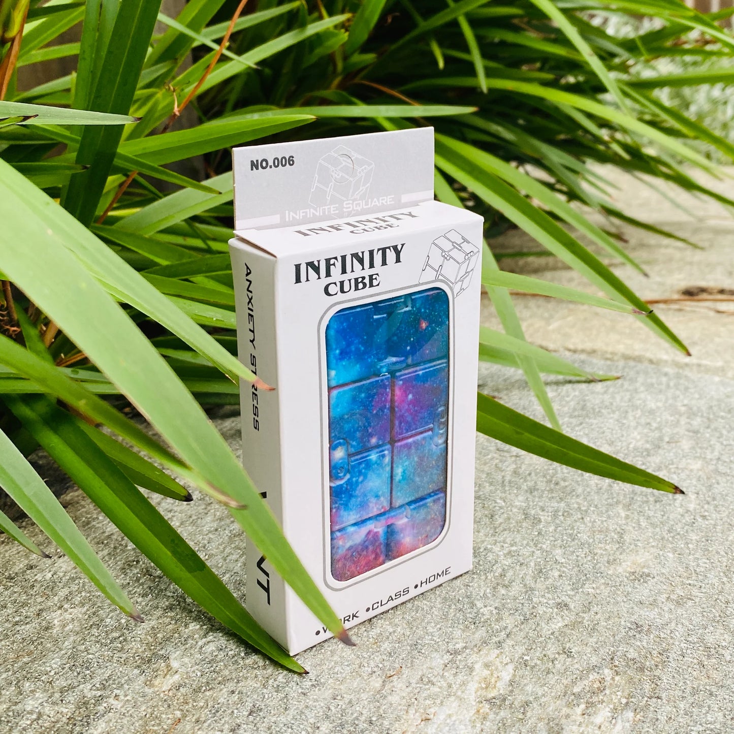 Galaxy Tie-Dye Infinity Cube Immensity Fidget