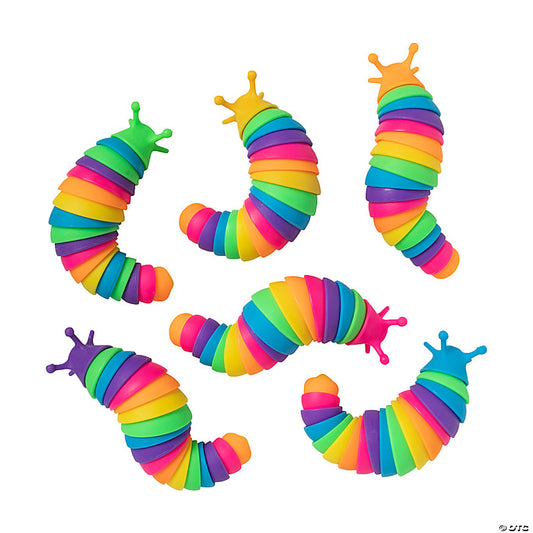 Large Sensory Rainbow Fidget Slug
