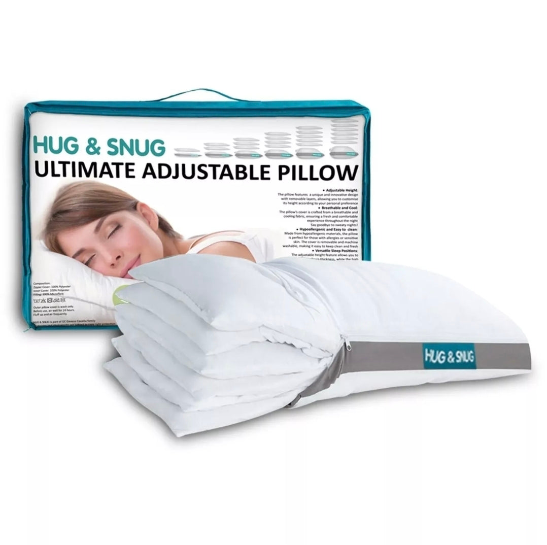 Ultimate Adjustable Layer Pancake Pillow – Signature Textiles