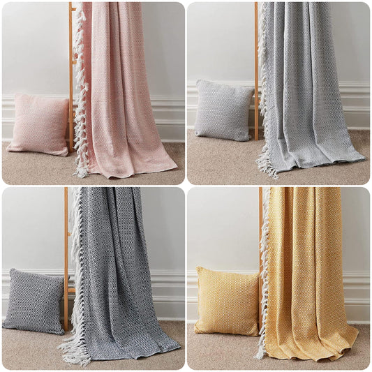 Regal Diamond Throw 100% Cotton