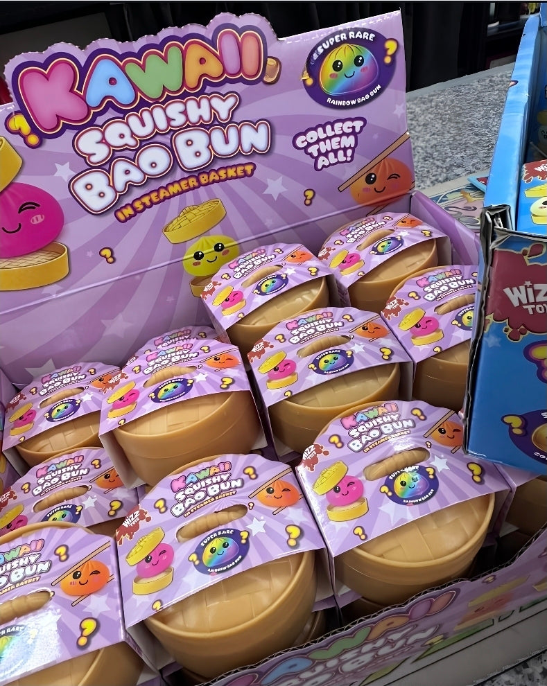 *NEW* Mini Mystery Squishy Dumpling Neon Edition - Assorted