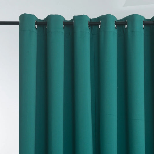 Emerald Green Thermal Blackout Curtain Pair