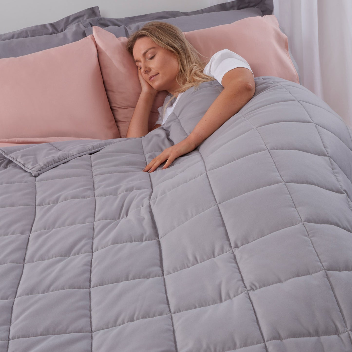 Premium Weighted Blanket 4.6kg Grey
