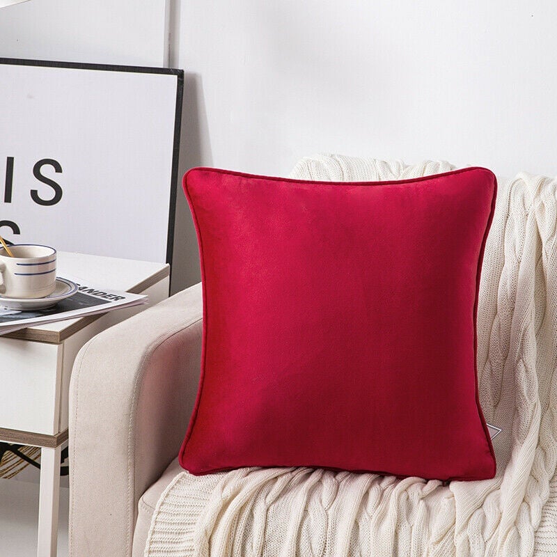 Soft Velour Cushion Cover 18"