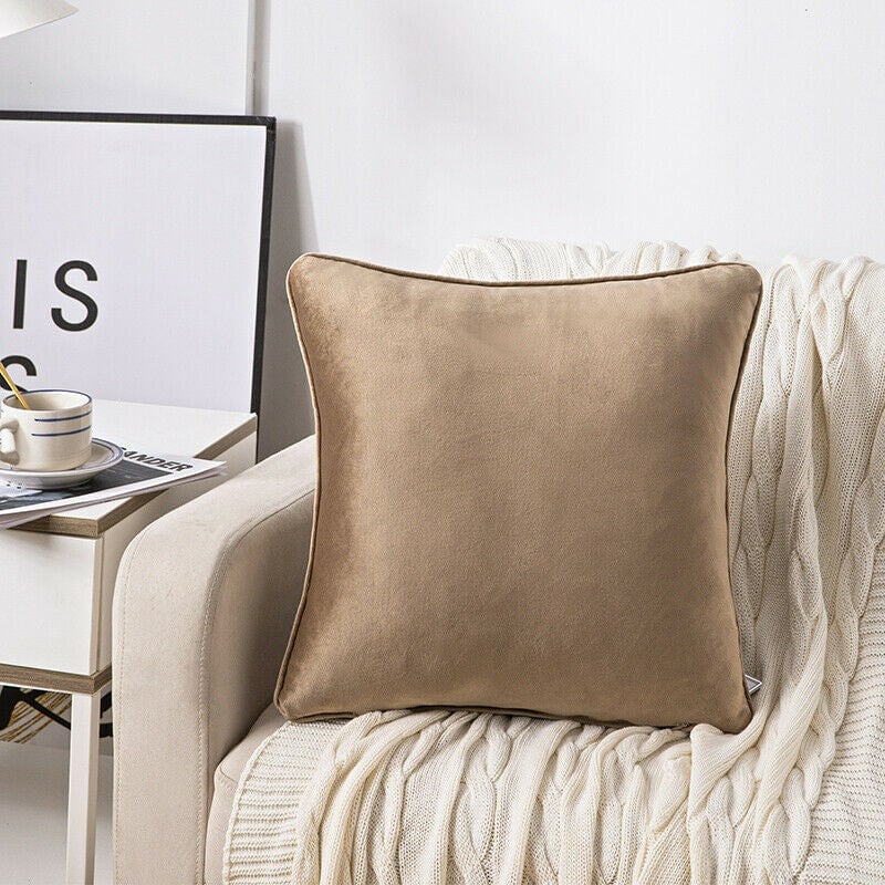 Soft Velour Cushion Cover 18"