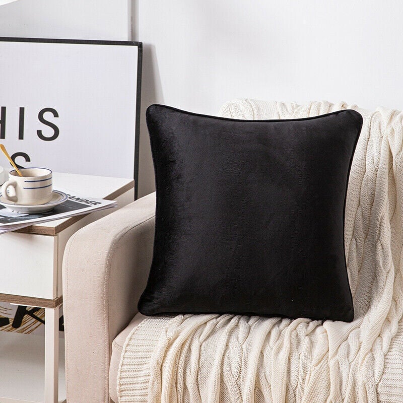 Soft Velour Cushion Cover 18"