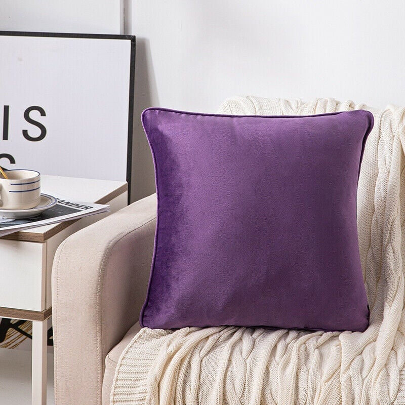 Soft Velour Cushion Cover 18"