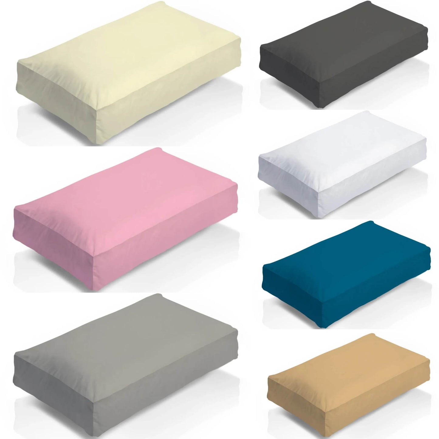 Easycare Percale Deep Box Pillowcase