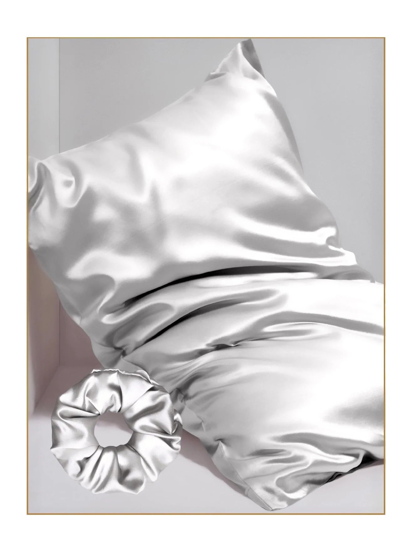 Satin Pillowcase & Scunchie Gift Set