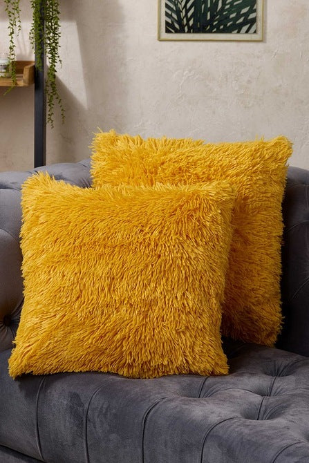 Long Pile Cuddly 18" Cushion Cover