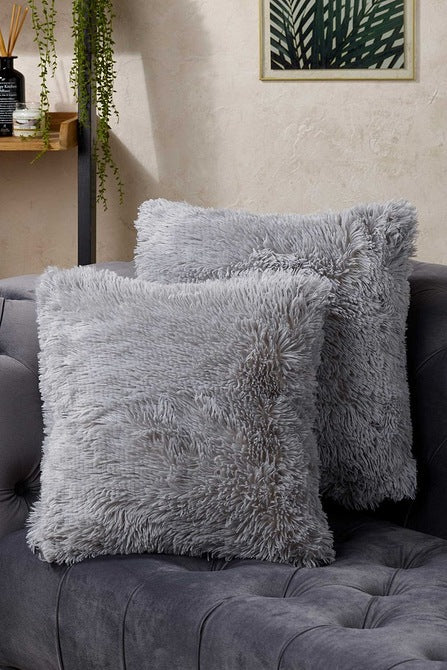 Long Pile Cuddly 18" Cushion Cover
