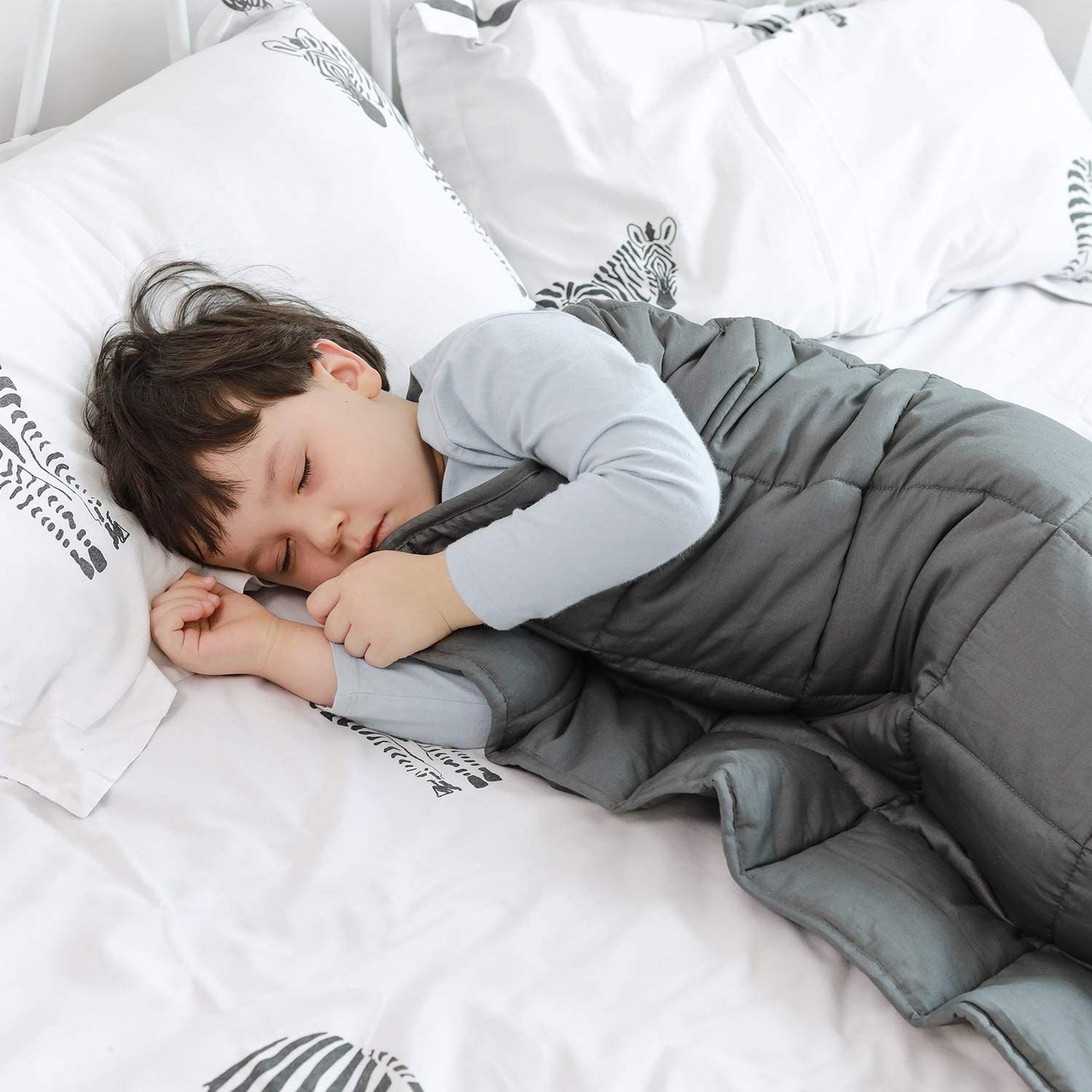 Kids Weighted Blanket 2.27kg Grey