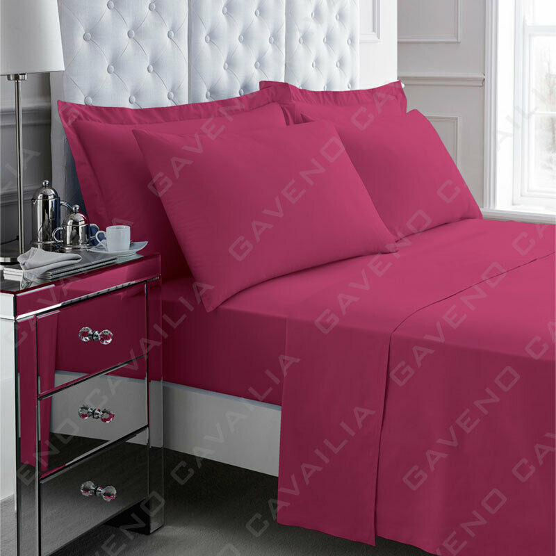 Easycare Percale Flat Sheet - Various Colours