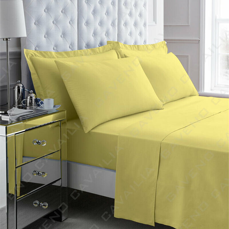 Easycare Percale Flat Sheet - Various Colours