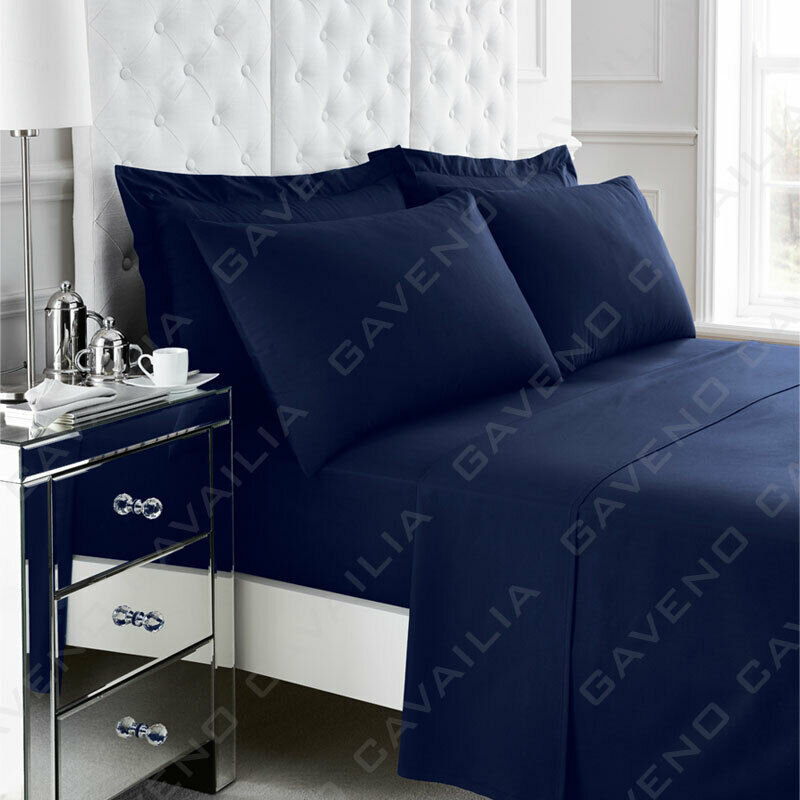 Easycare Percale Pillowcase Pair - Various Colours