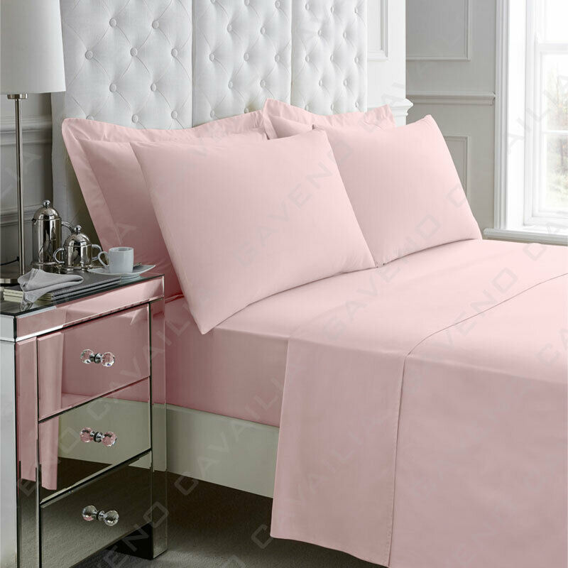 Easycare Percale Pillowcase Pair - Various Colours