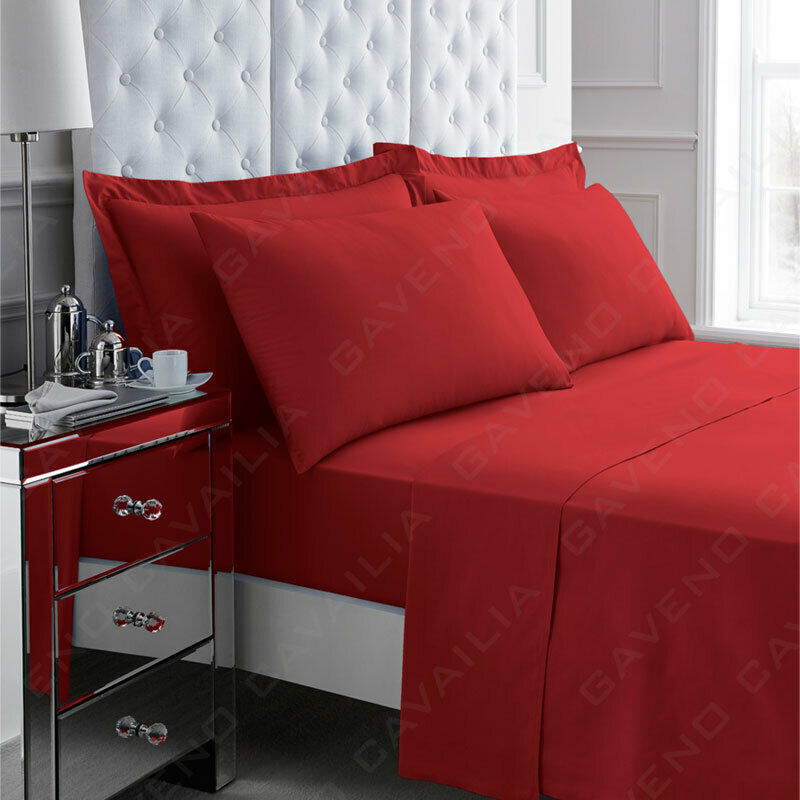 Easycare Percale Flat Sheet - Various Colours