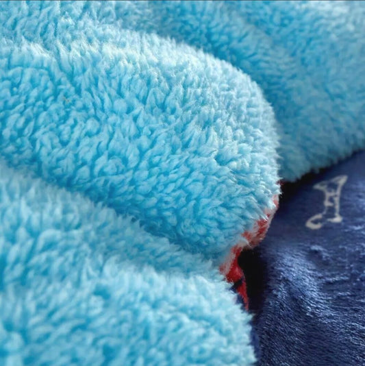 Ultra Cosy Teddy Fleece Sherpa Dinosaur Duvet Set