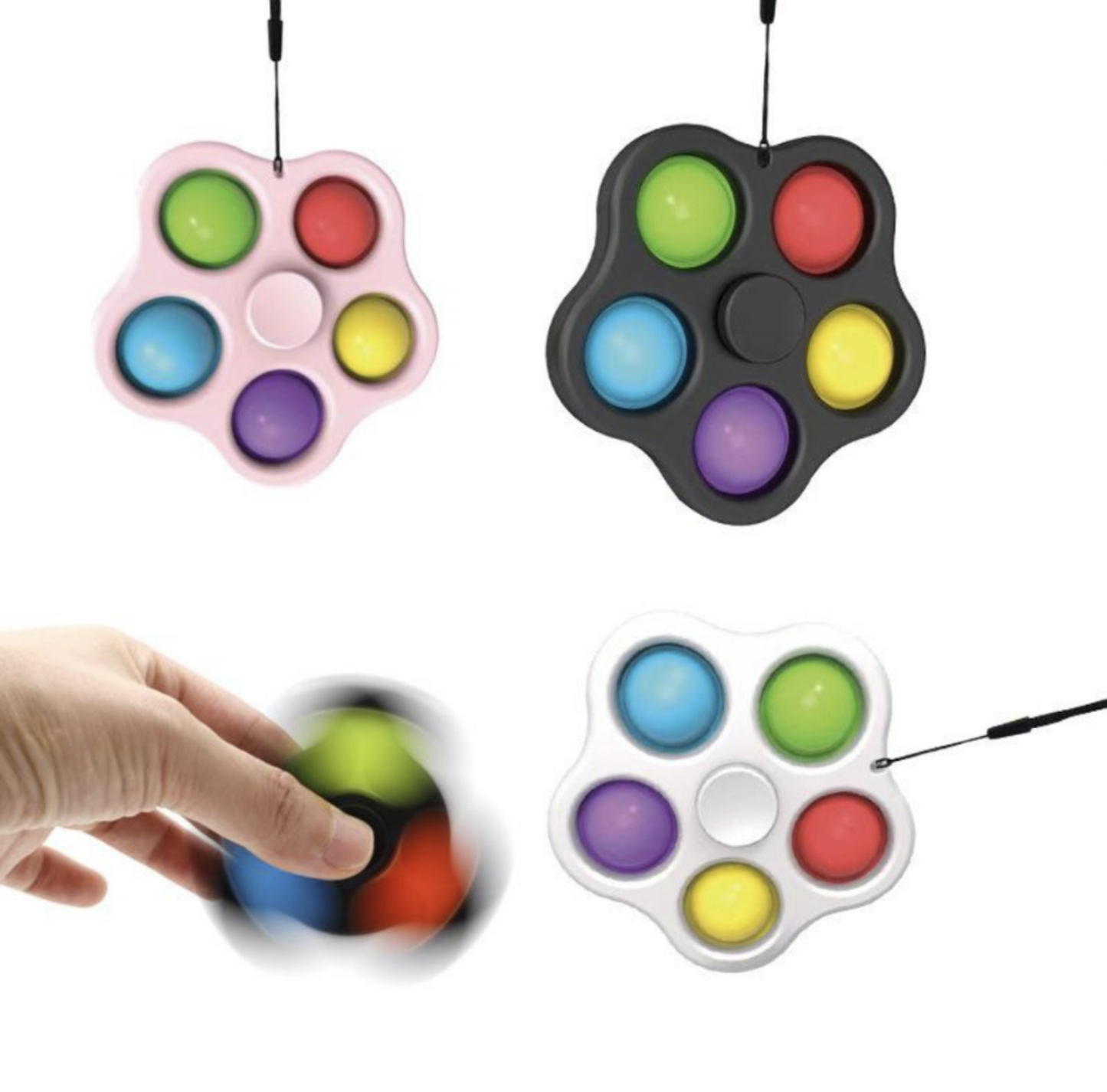 Push & Pop Fidget Spinner