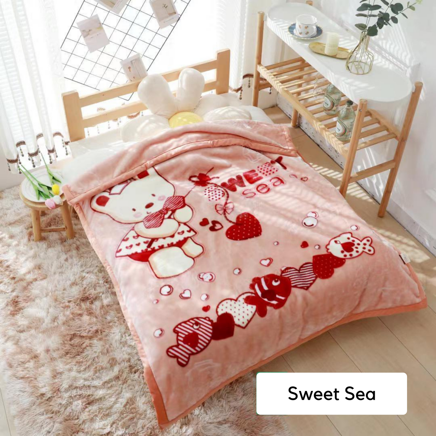 Luxury Mink Baby Blanket 2ply