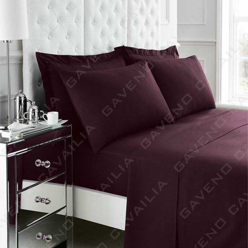 Easycare Percale Pillowcase Pair - Various Colours