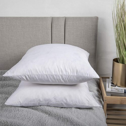 Duck Feather Cushion Pad Cotton Cover 45cm x 45cm (18")