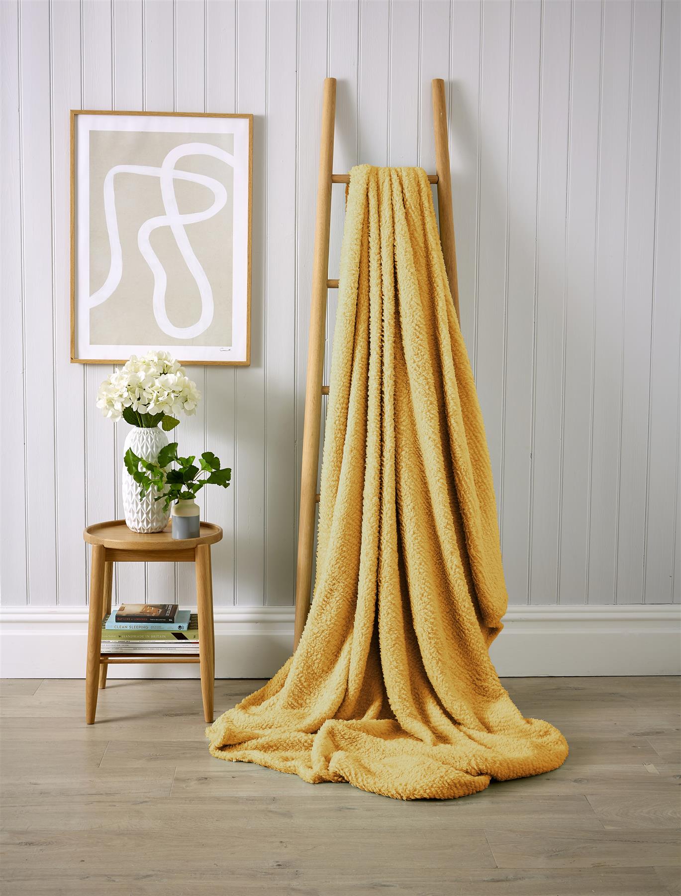 Sherpa Teddy Bear Throw