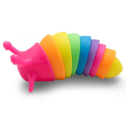 Small Sensory Rainbow Fidget Slug