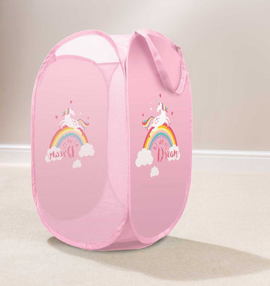 Pop-Up Kids Laundry Basket