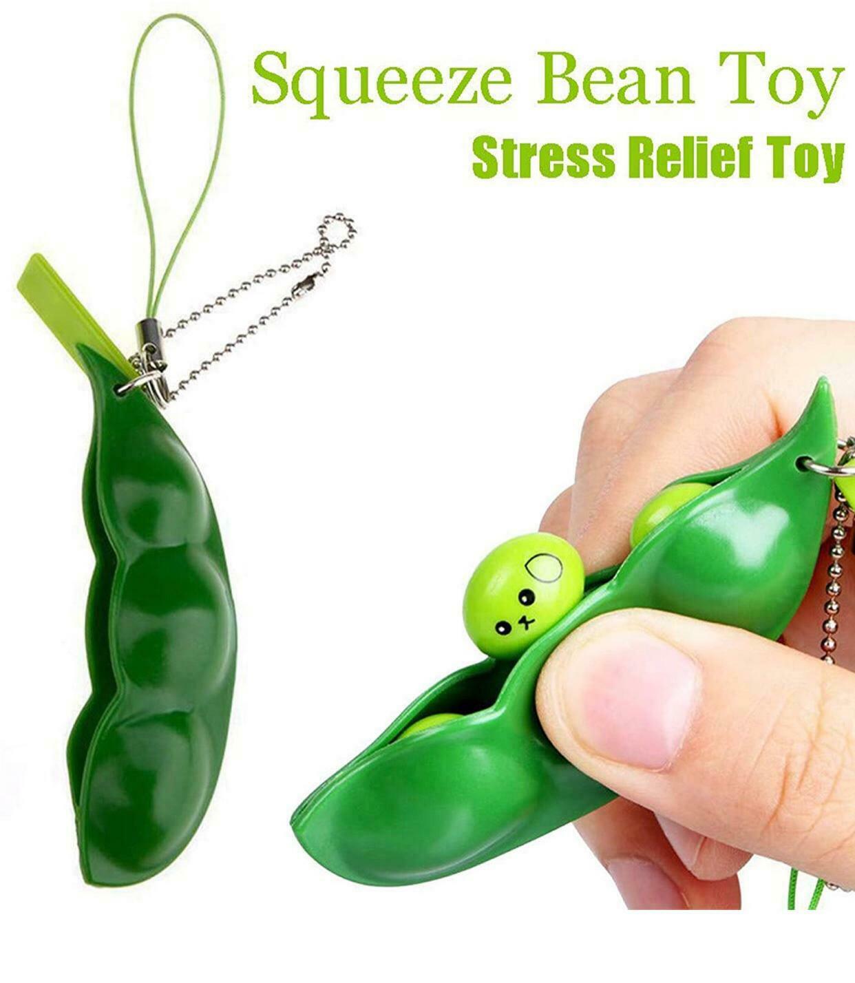 Peas In A Pod Fidget Toy Keychain