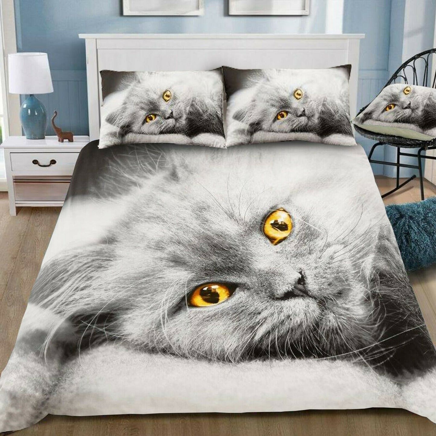 Cat 3D Wild@Heart Duvet Set