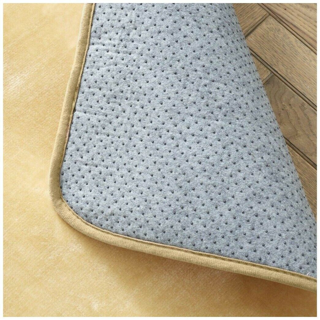 Velvet Rug Blush Gold