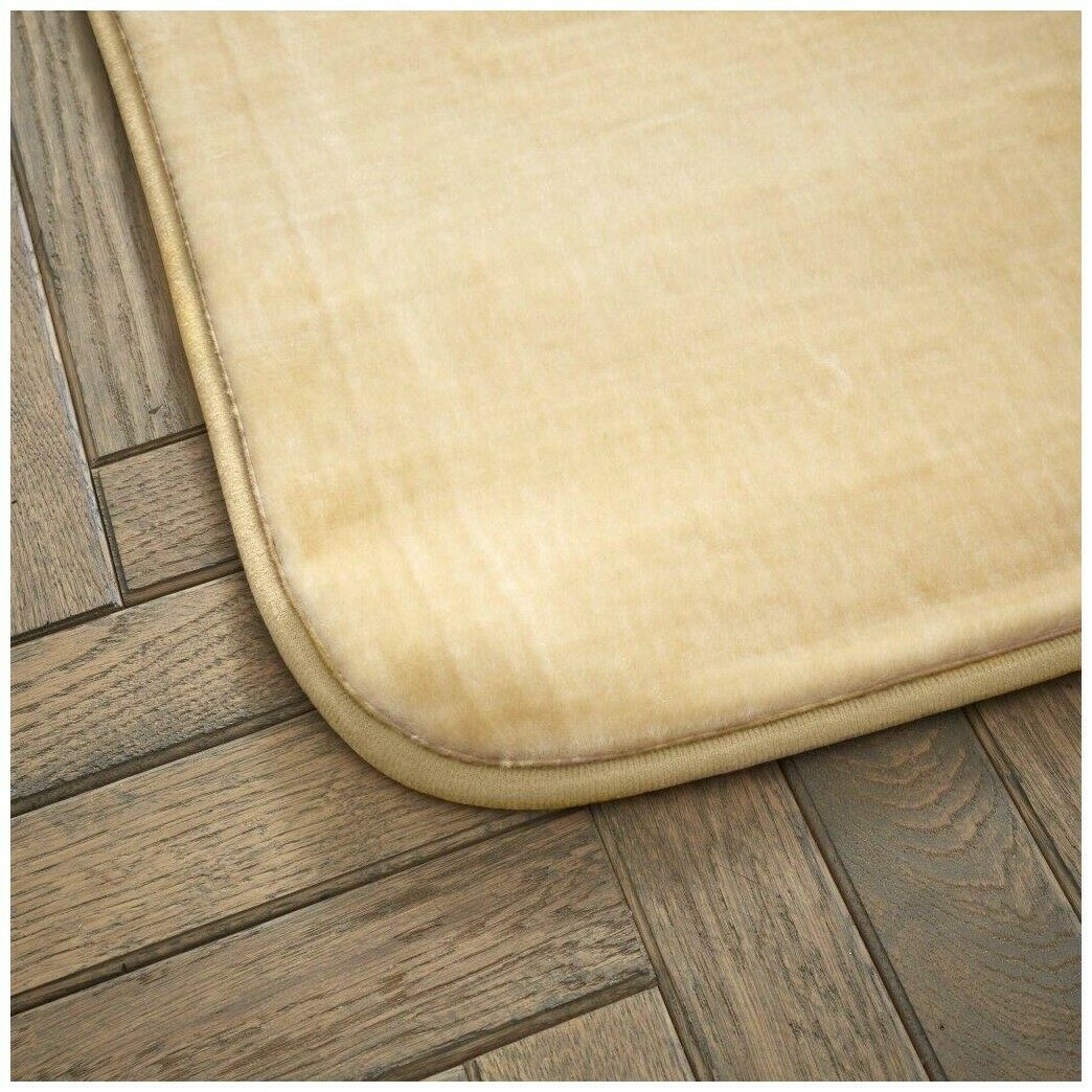 Velvet Rug Blush Gold