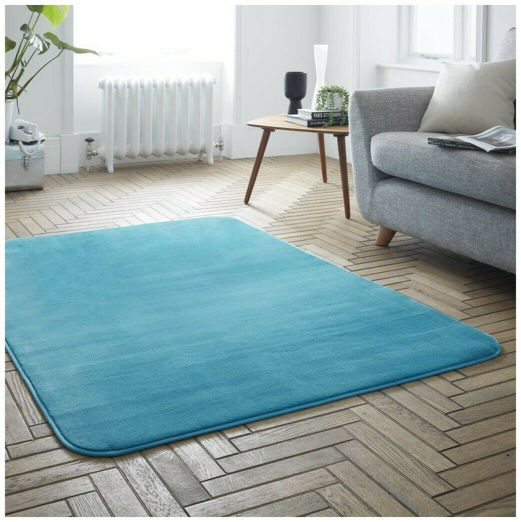 Velvet Rug Teal